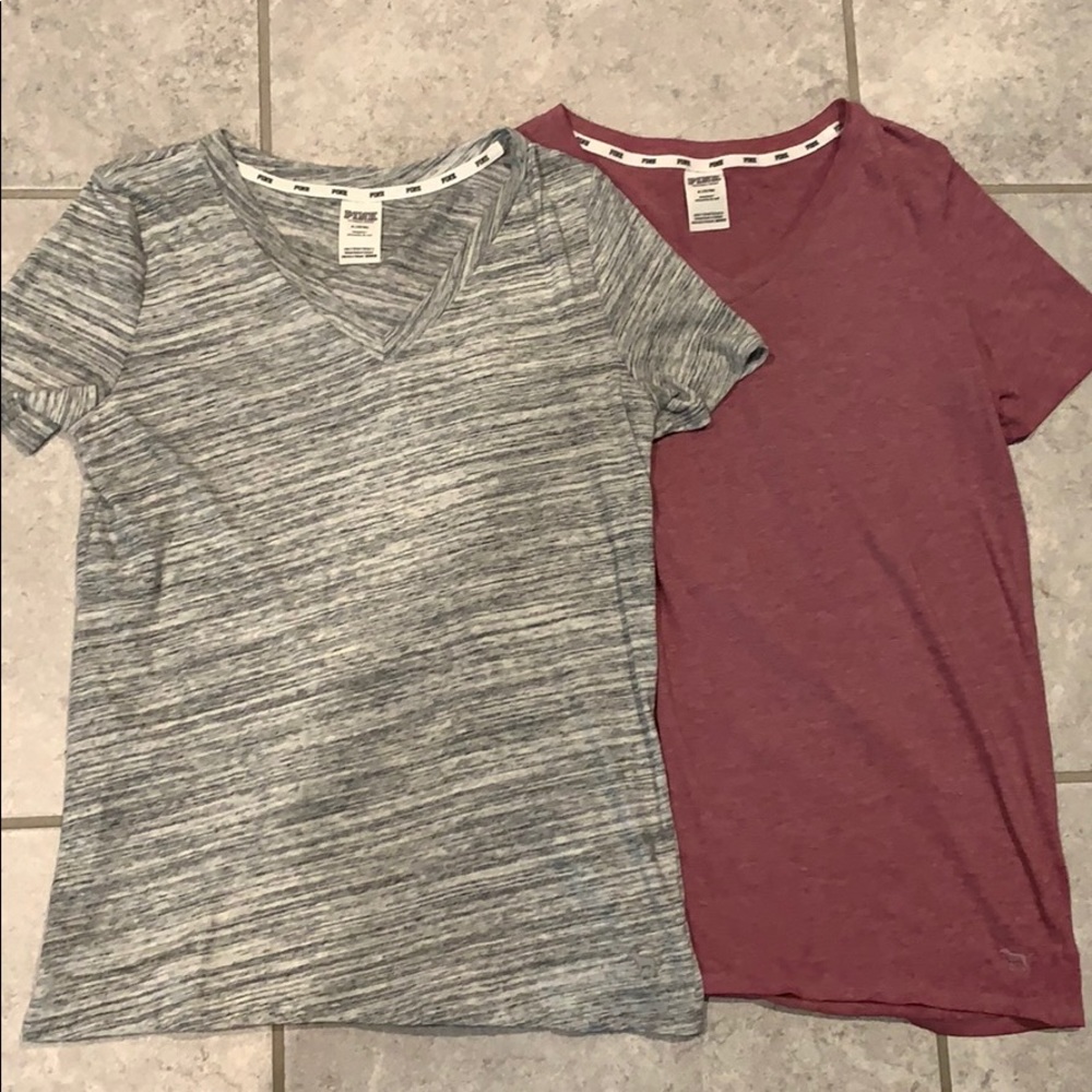 Victoria’s Secret PINK Vneck Tee size Medium